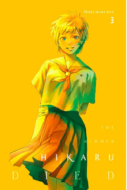 Cover van The Summer Hikaru Died Vol. 3 (Engelse editie) met hoofdpersonages – aangrijpende drama en mysterie manga van Keiko Ishihara