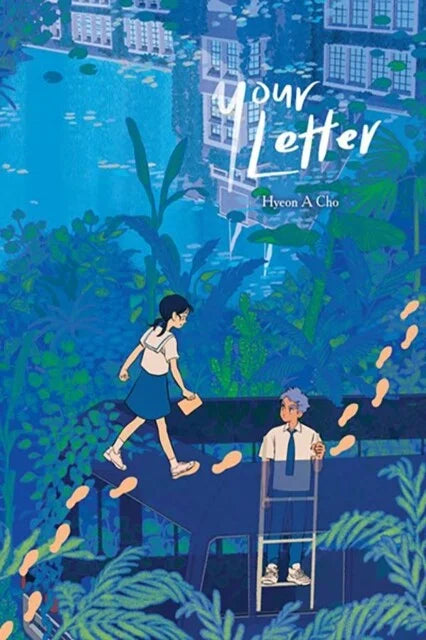Cover van Your Letter (Engelse editie) met hoofdpersonages – ontroerende romantische manga over liefde en verbinding