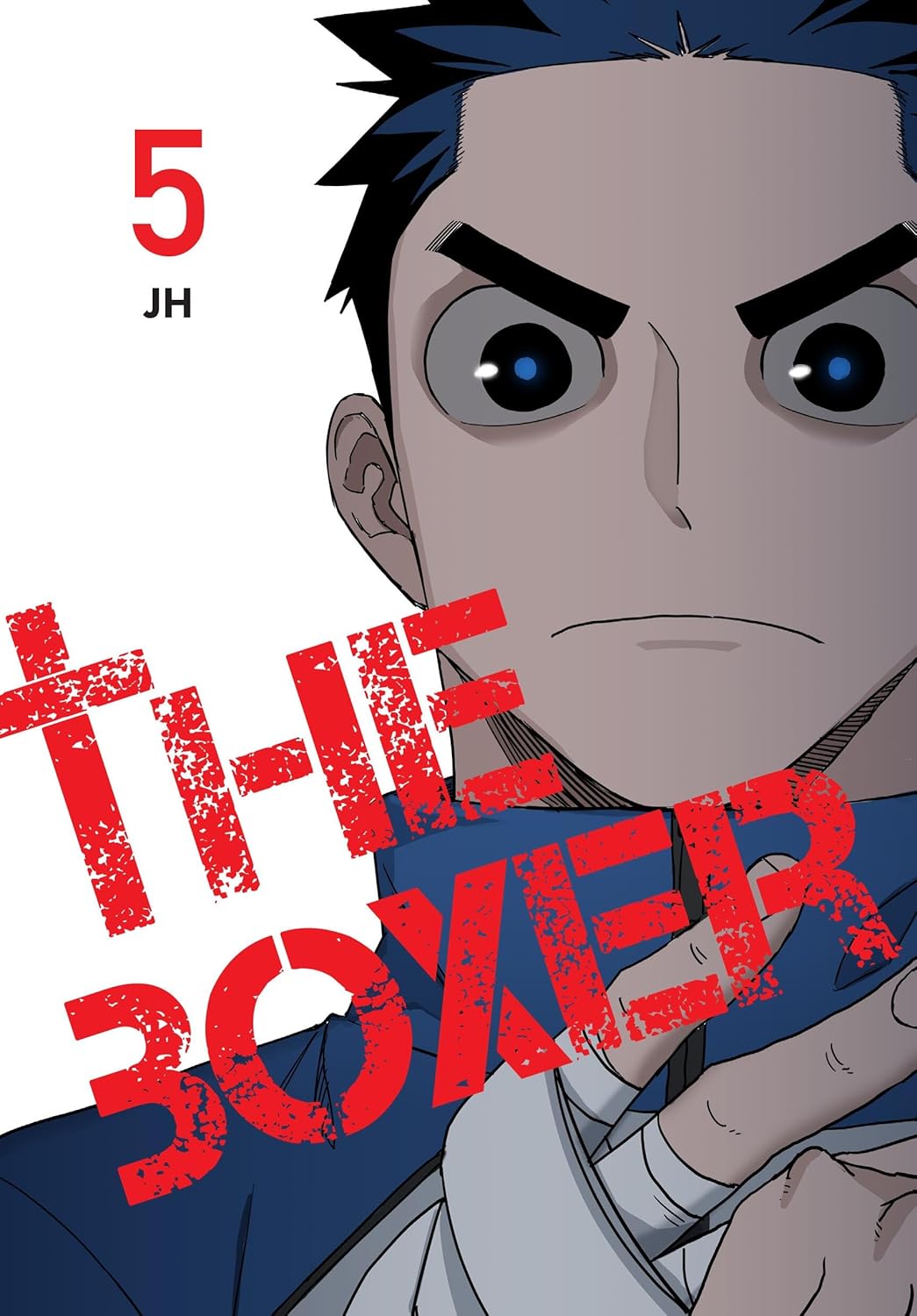 Cover van The Boxer Vol. 5 – Engelstalige sportmanhwa over boksers die vechten met fysieke en mentale uitdagingen